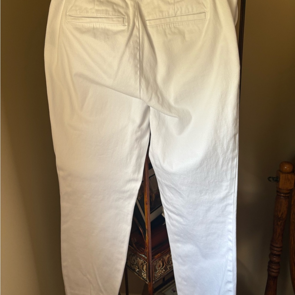 RALPH LAUREN white capri pants - Picture 6 of 8